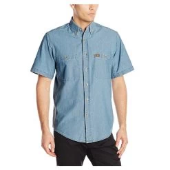 Riggs Workwear By Wrangler Chambray Work Shirt - 3W531