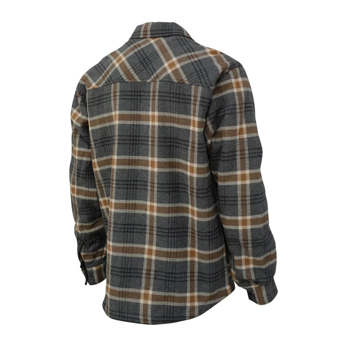 Tough Duck Men's Sherpa Bonded Flannel Jac-Shirt 6 Tough Duck Men's Sherpa Bonded Flannel Jac-Shirt - Image 4