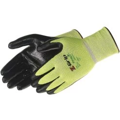 FroGrip Z-Grip 4920HG Hi-Vis Green A4 Cut Nitrile Coated Gloves