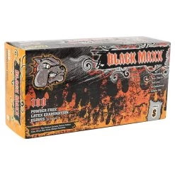 Dash Black Maxx Latex Exam Gloves - Black - 6.6 Mil - Box Of 100 9 Dash Black Maxx Latex Exam Gloves - Black - 6.6 Mil - Box Of 100 -Work Safety Equipment Shop tax2nkanu06ycgte7x4e 37785.1703002234