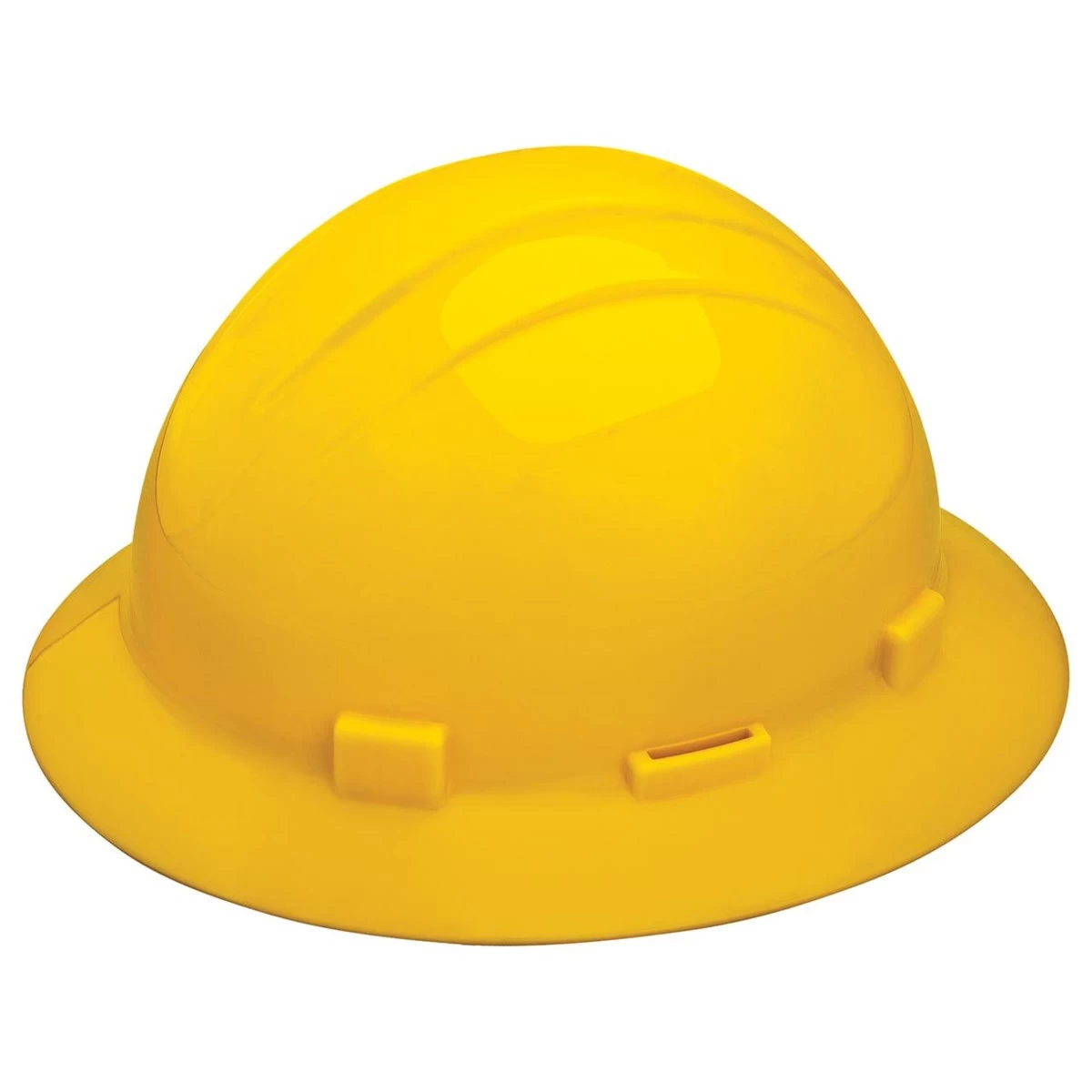 ERB Safety Americana Full Brim Slotted Hard Hat 4-Point Ratchet Suspension 8 ERB Safety Americana Full Brim Slotted Hard Hat 4-Point Ratchet Suspension - Image 6