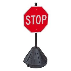 XL Tip-n-Roll Portable Pole Sidewalk Sign Holder - XL-PP3 -Work Safety Equipment Shop twuyrmohkpwvjulq3imx 97201.1699646069