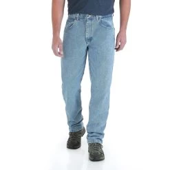 Wrangler Men's Rugged Wear Relaxed Fit Denim Jean - 35001 & 35002 -Work Safety Equipment Shop ulibhrpgxp76eolgqaao 06369.1698809218