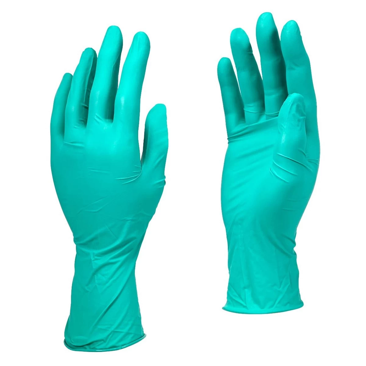 Dash True Comfort Polychloroprene Exam Gloves - Green - 5.1 Mil - Box Of 100 4 Dash True Comfort Polychloroprene Exam Gloves - Green - 5.1 Mil - Box Of 100 - Image 2
