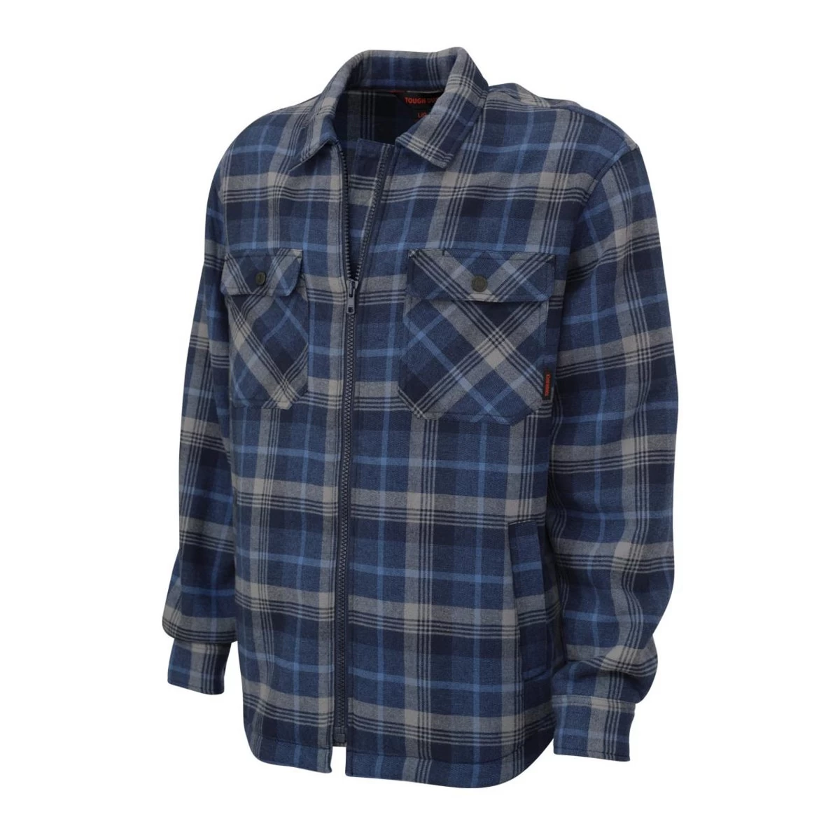 Tough Duck Men's Sherpa Bonded Flannel Jac-Shirt 3 Tough Duck Men's Sherpa Bonded Flannel Jac-Shirt