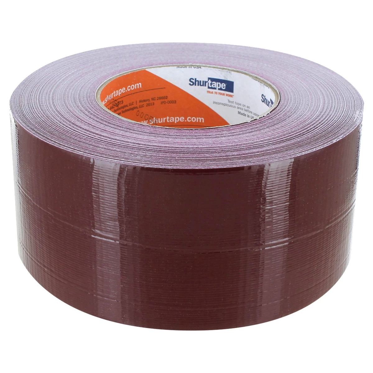 Shurtape PC618 Duct Tape 3 In X 60 Yd - 10 Mil - Burgundy 3 Shurtape PC618 Duct Tape 3 In X 60 Yd - 10 Mil - Burgundy