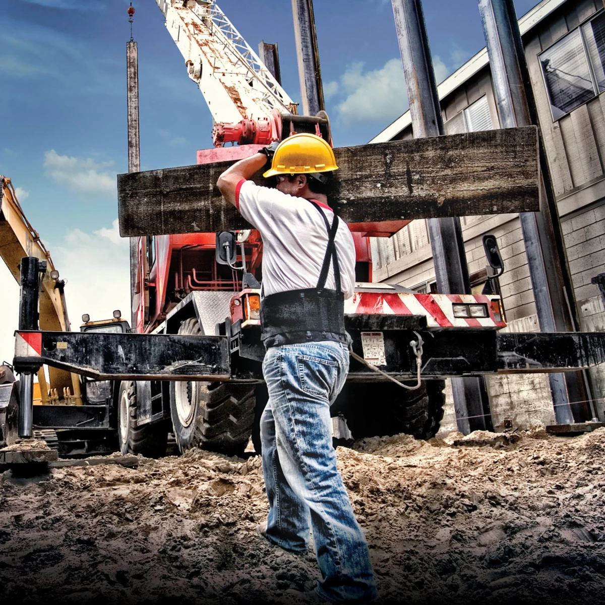 Custom LeatherCraft Elastic Back Support Belt 5000 4 Custom LeatherCraft Elastic Back Support Belt 5000 - Image 2