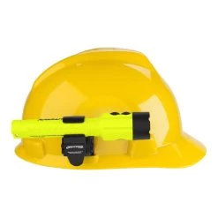 Nightstick Intrinsically Safe Dual-Light Flashlight Kit W/Magnet & Helmet Mounts - 2 AA (not Included) - Green - UL913 / ATEX