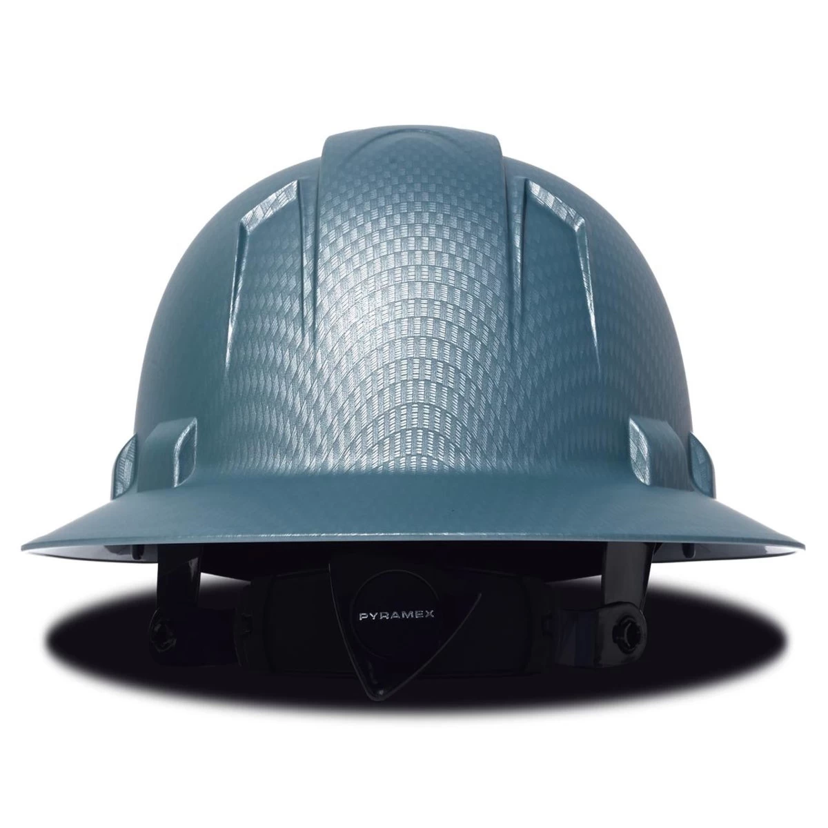 Pyramex Ridgeline Full Brim Hard Hat 4-Point Ratchet Suspension - HP54123 - Silver Graphite 6 Pyramex Ridgeline Full Brim Hard Hat 4-Point Ratchet Suspension - HP54123 - Silver Graphite - Image 4