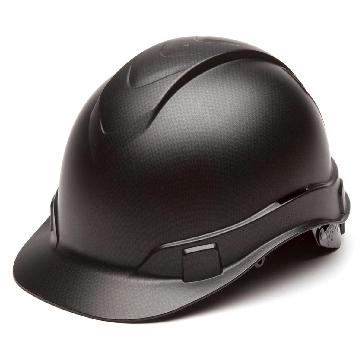 Pyramex Ridgeline Cap Style Hard Hat 4-Point Ratchet Suspension - HP44117 - Black Graphite 3 Pyramex Ridgeline Cap Style Hard Hat 4-Point Ratchet Suspension - HP44117 - Black Graphite