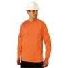 OccuNomix Non-ANSI Orange Long Sleeve T-Shirt, USA Made - LUX300LP -Work Safety Equipment Shop xokmgfsvu8j5gymgilds 63471.1699582979