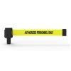 Banner Stakes 15' Long Retractable Barrier Belt, Yellow "Authorized Personnel Only"; Each - PL4032 -Work Safety Equipment Shop xtbcnprw2hvwuazm41p2 41275.1702989871
