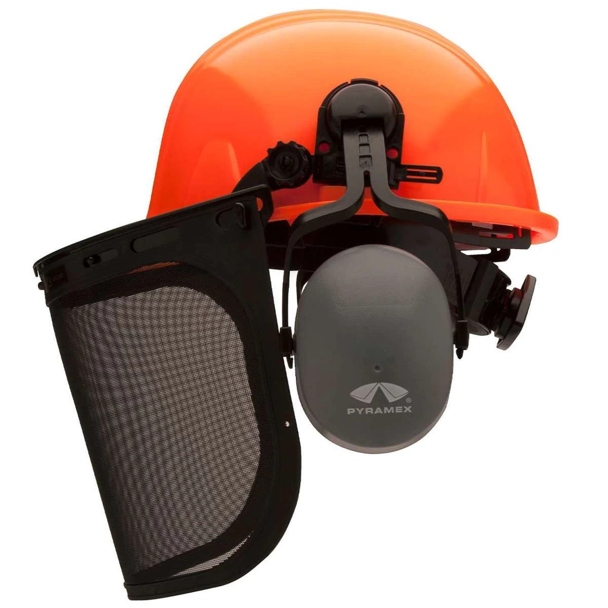 Pyramex SL Series Forestry Kit Orange Cap Style Hard Hat - FORKIT41SL 4 Pyramex SL Series Forestry Kit Orange Cap Style Hard Hat - FORKIT41SL - Image 2