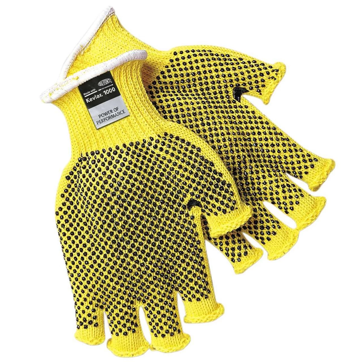 MCR Safety 9369 Cut Pro Kevlar A2 Cut Resistant Fingerless Gloves - Single Pair 2 MCR Safety 9369 Cut Pro Kevlar A2 Cut Resistant Fingerless Gloves - Single Pair