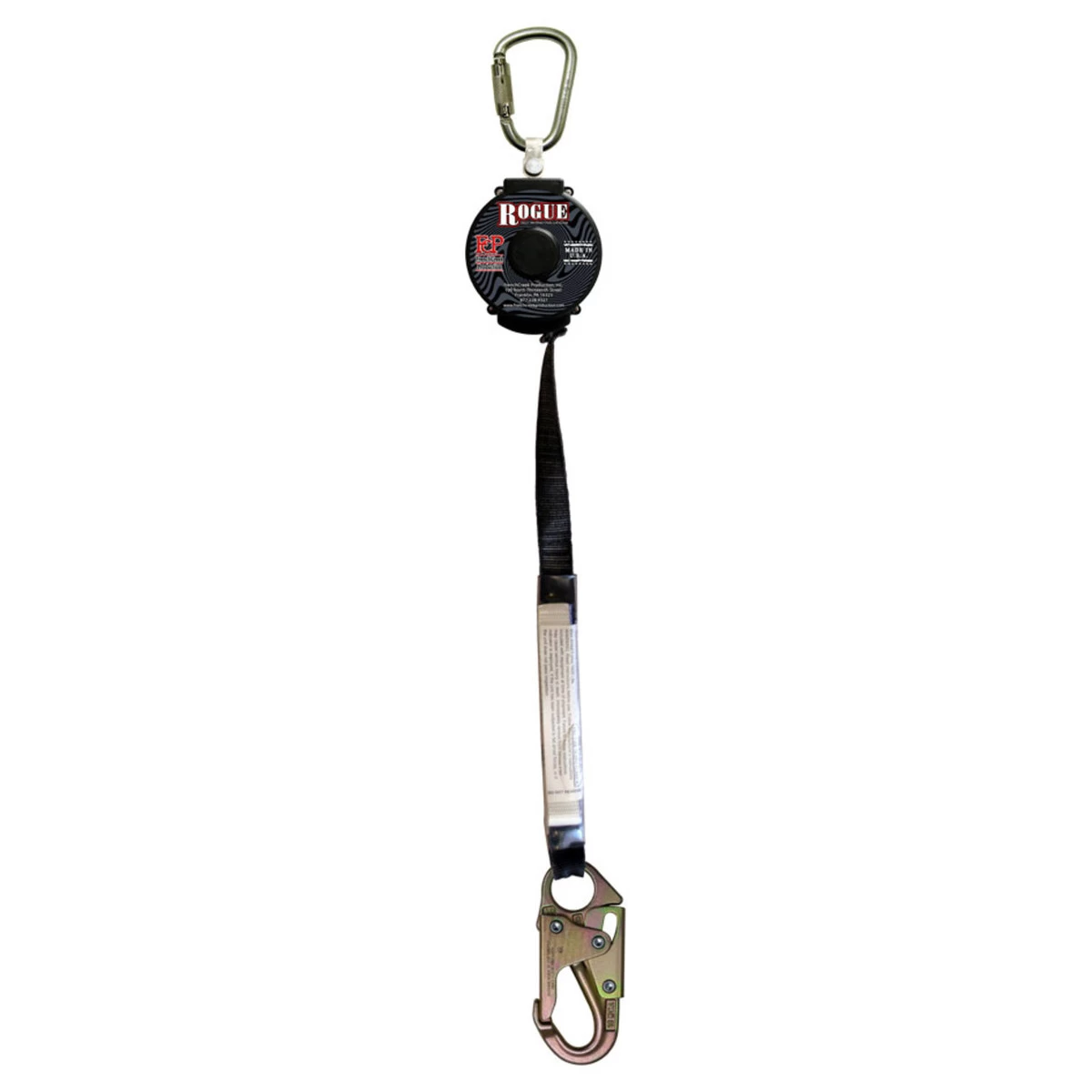 FrenchCreek MRG3 - 8ft. Self Retractable Lanyard W/Swivel Carabiner 3 FrenchCreek MRG3 - 8ft. Self Retractable Lanyard W/Swivel Carabiner
